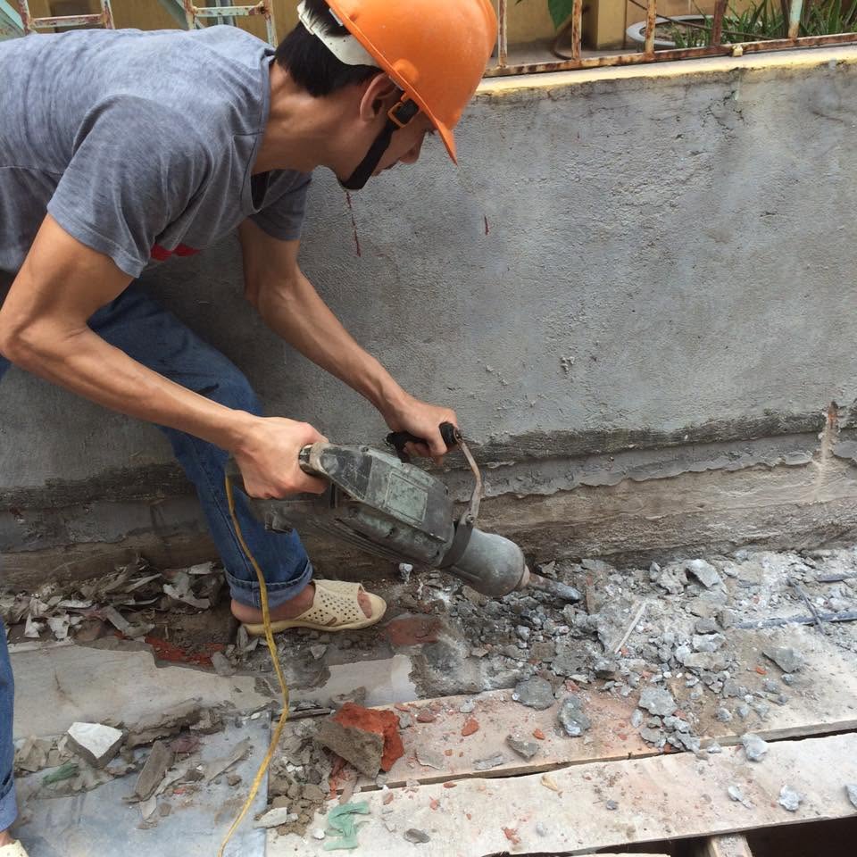 Thi công khoan cắt bê tông tại Đà Nẵng không bụi, hạn chế tiếng ồn