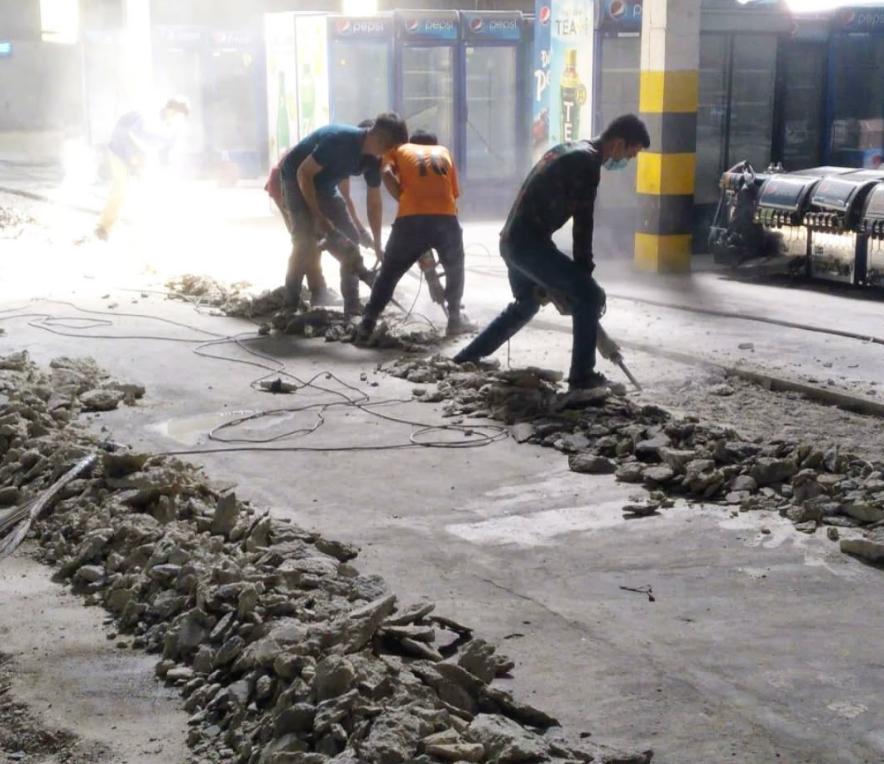 Đơn vị khoan cắt bê tông tại Đà Nẵng làm việc
